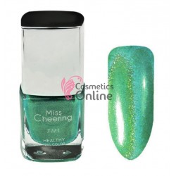 Lac de unghii Holografic 3D de 7 ml Cod 07 Green-Gold